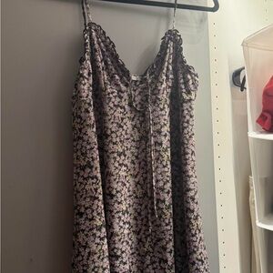 Floral Spaghetti Strap Dress